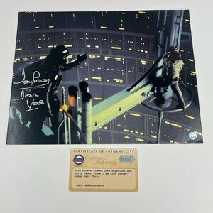 Steiner Sports Star Wars DAVID PROWSE Autographed DARTH VADER 8x10 Father Photo